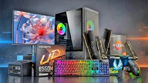 Desktop Computer Gigabyte GA-H110MSTX-HD3-ZK 16GB AMD Ryzen 5 SSD 1T