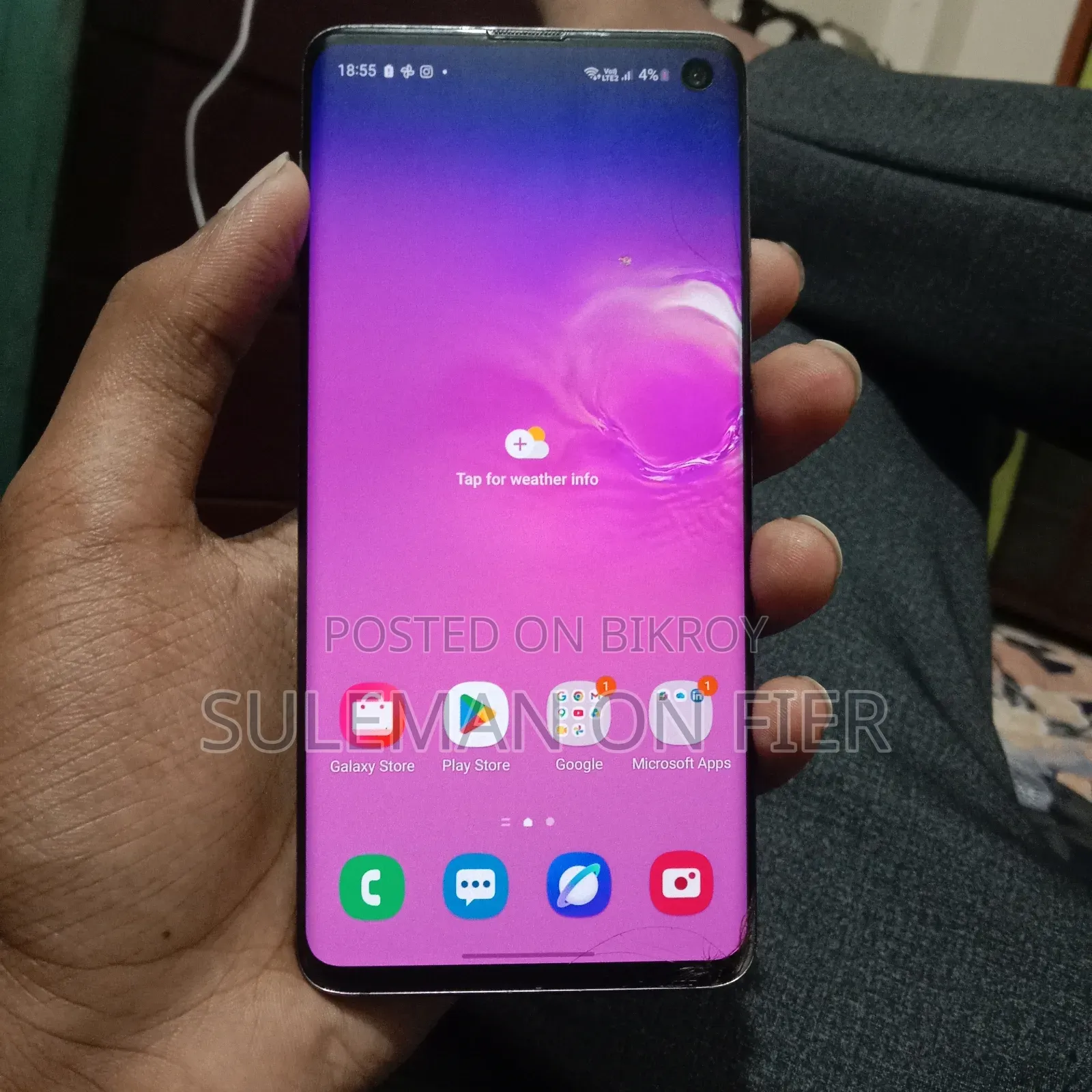 Samsung Galaxy S10 128 GB Black