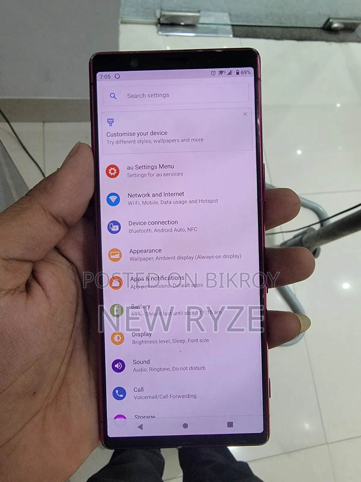 Sony Xperia 5 128 GB Red