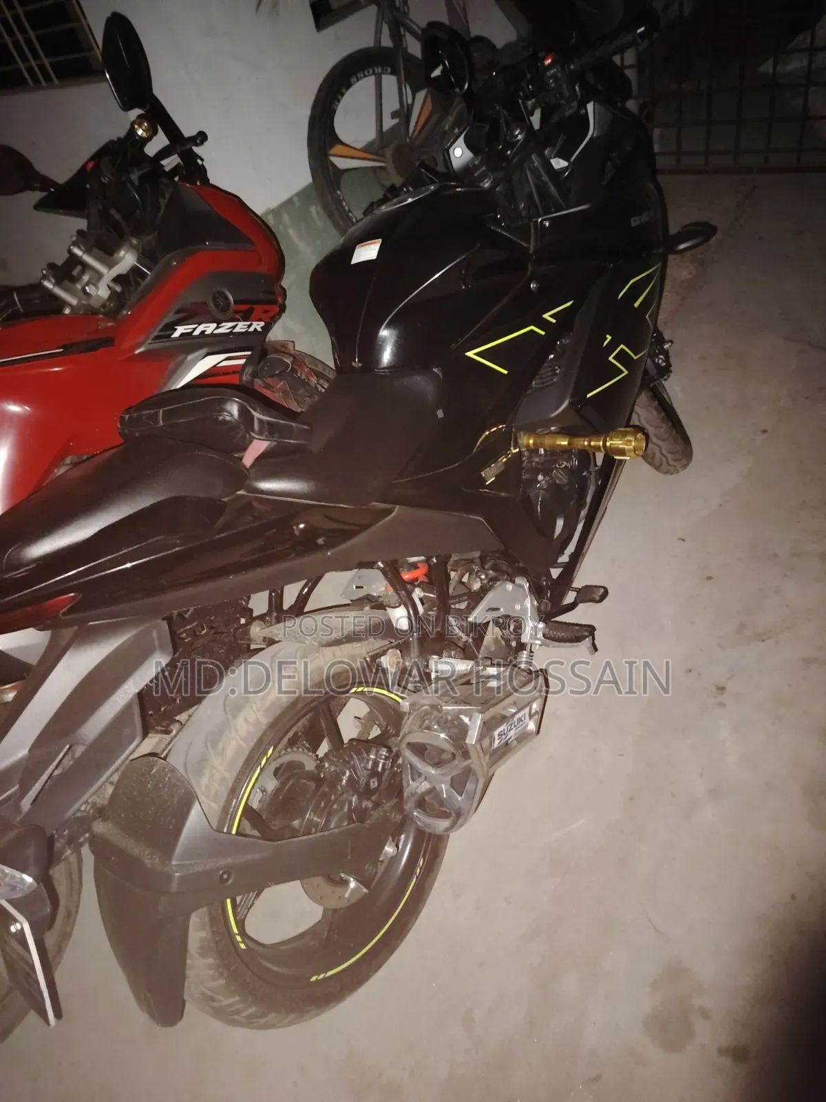 Suzuki Gixxer SF FI 2025 Black