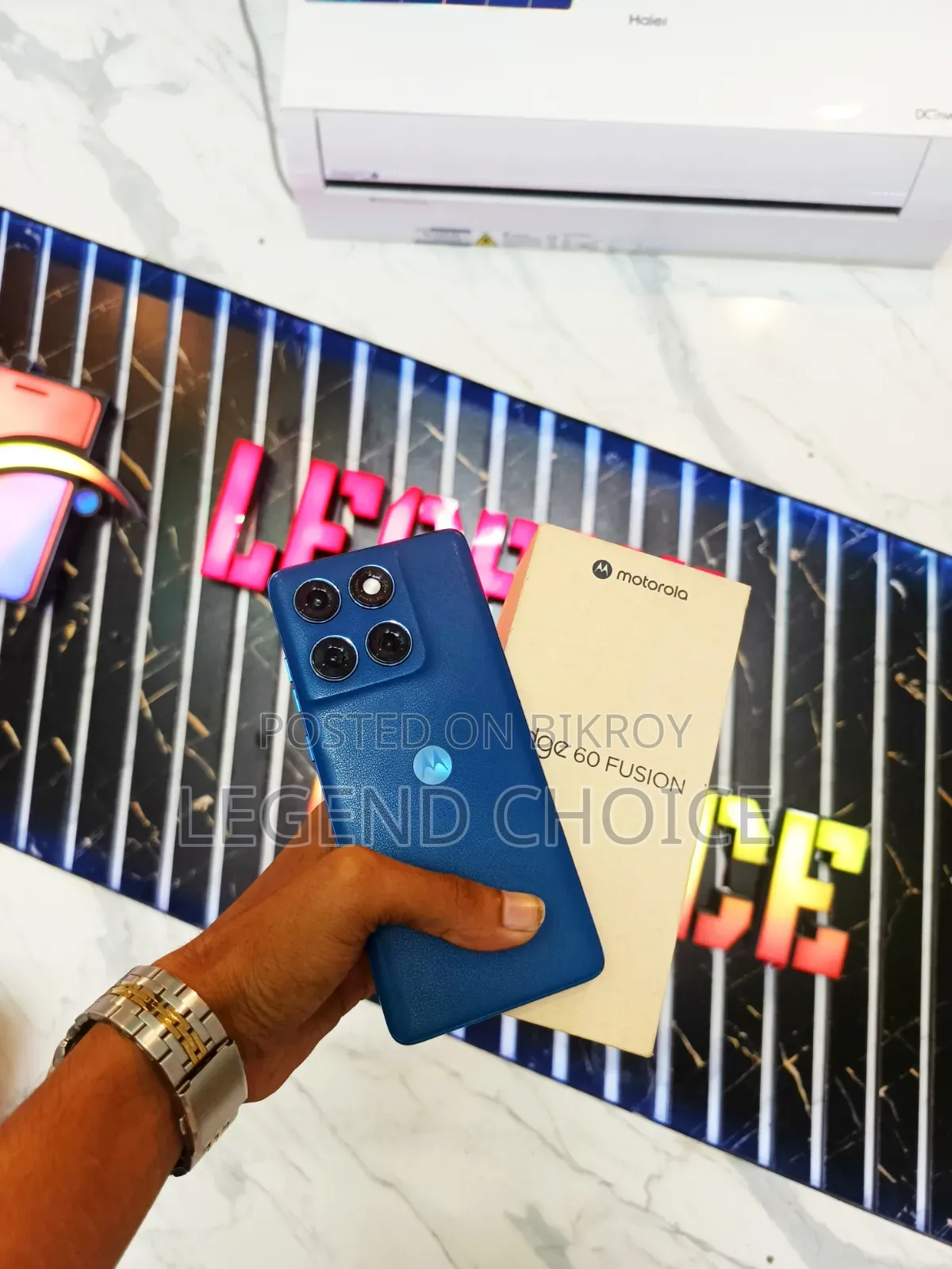 Motorola Edge 60 Fusion 256 GB Blue
