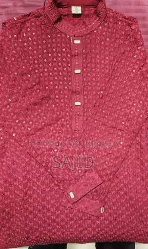 Sultan Brand Gorgeous Indian Sequence Panjabi/Kurta (Size 34)