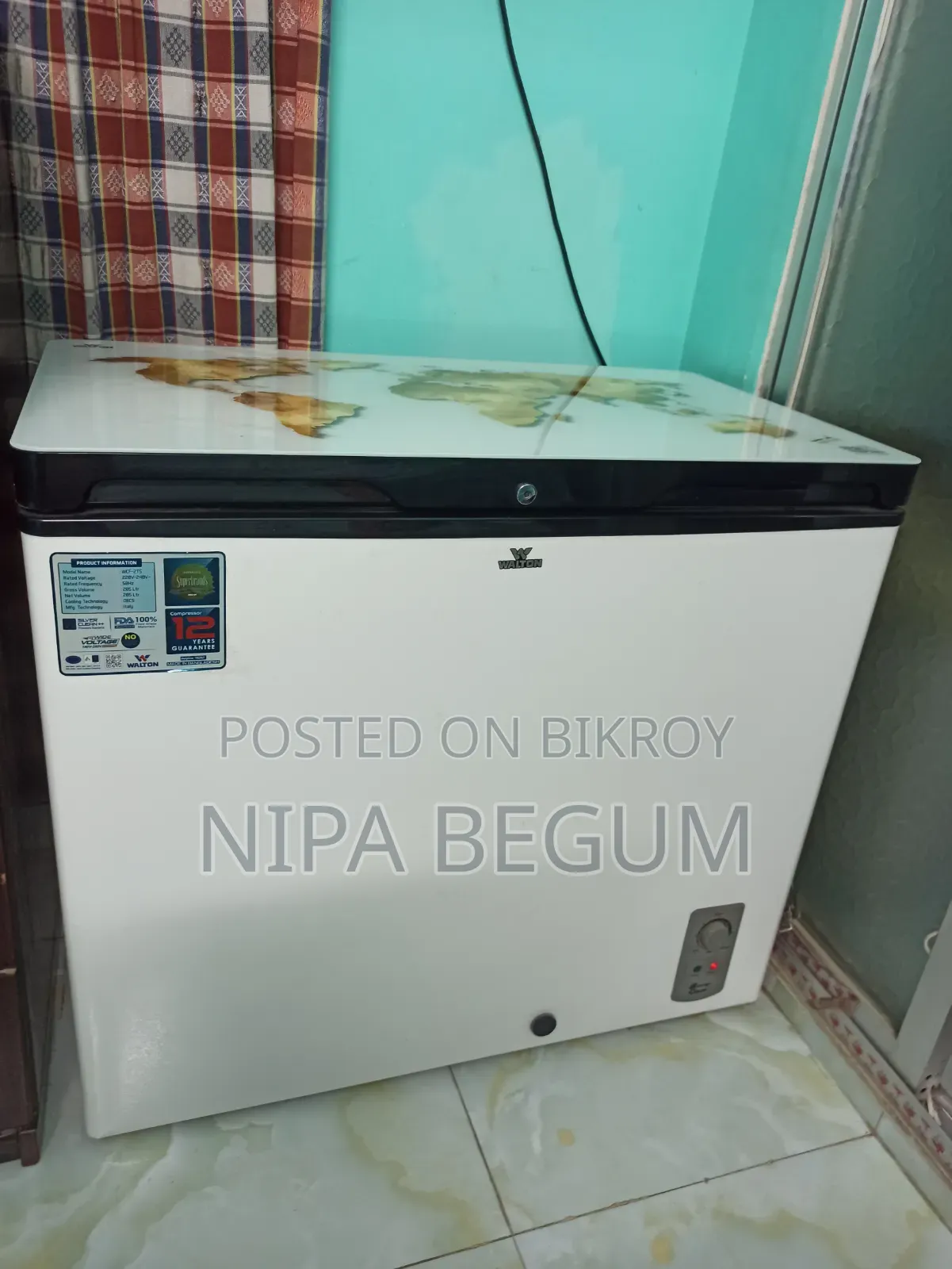 Walton Freezer 205ltr