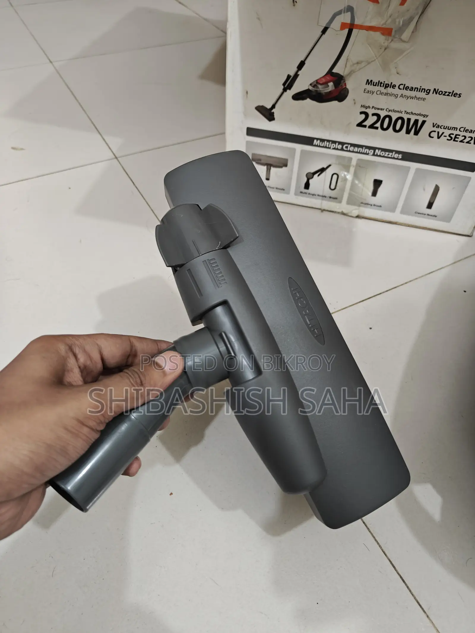 Hitachi 2200w High Power Cyclonic Vacuum Cleaner (Cv-Se22v)