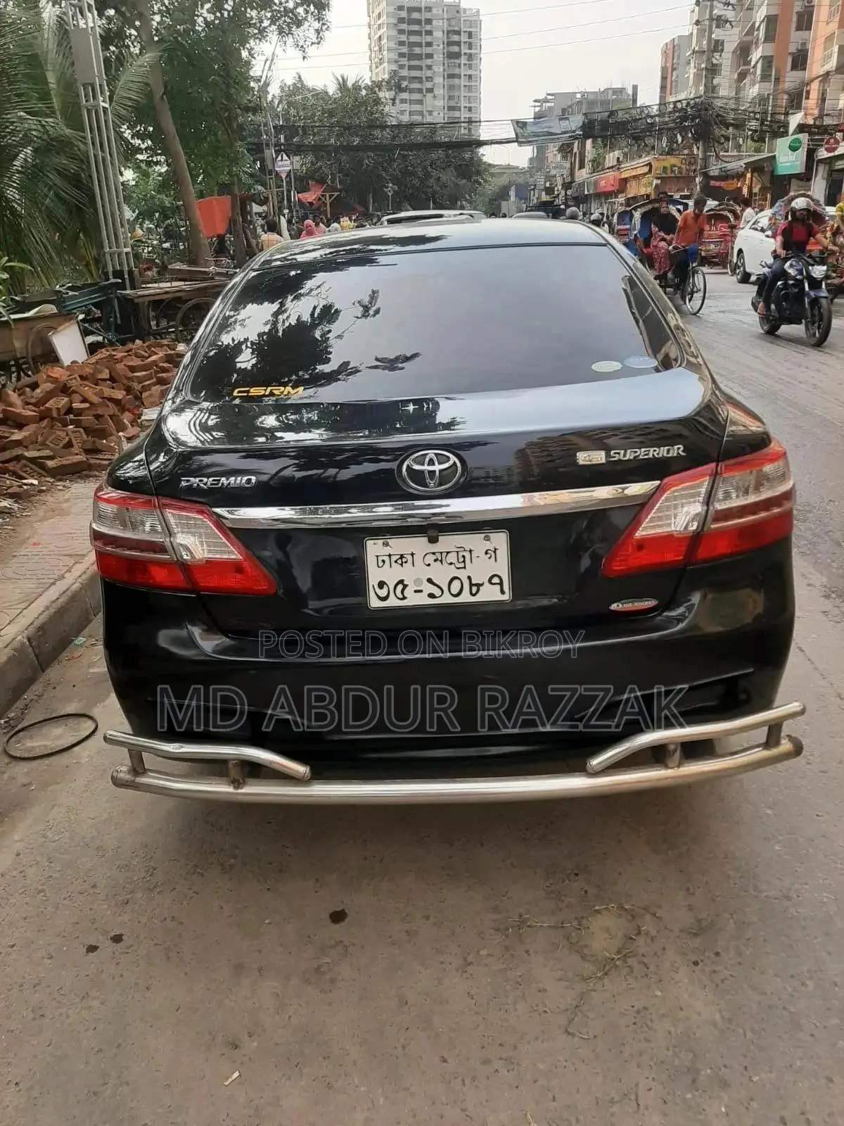 টয়োটা প্রিমিয়ো ১.৫ এফডব্লিউডি ২০১০ কালো