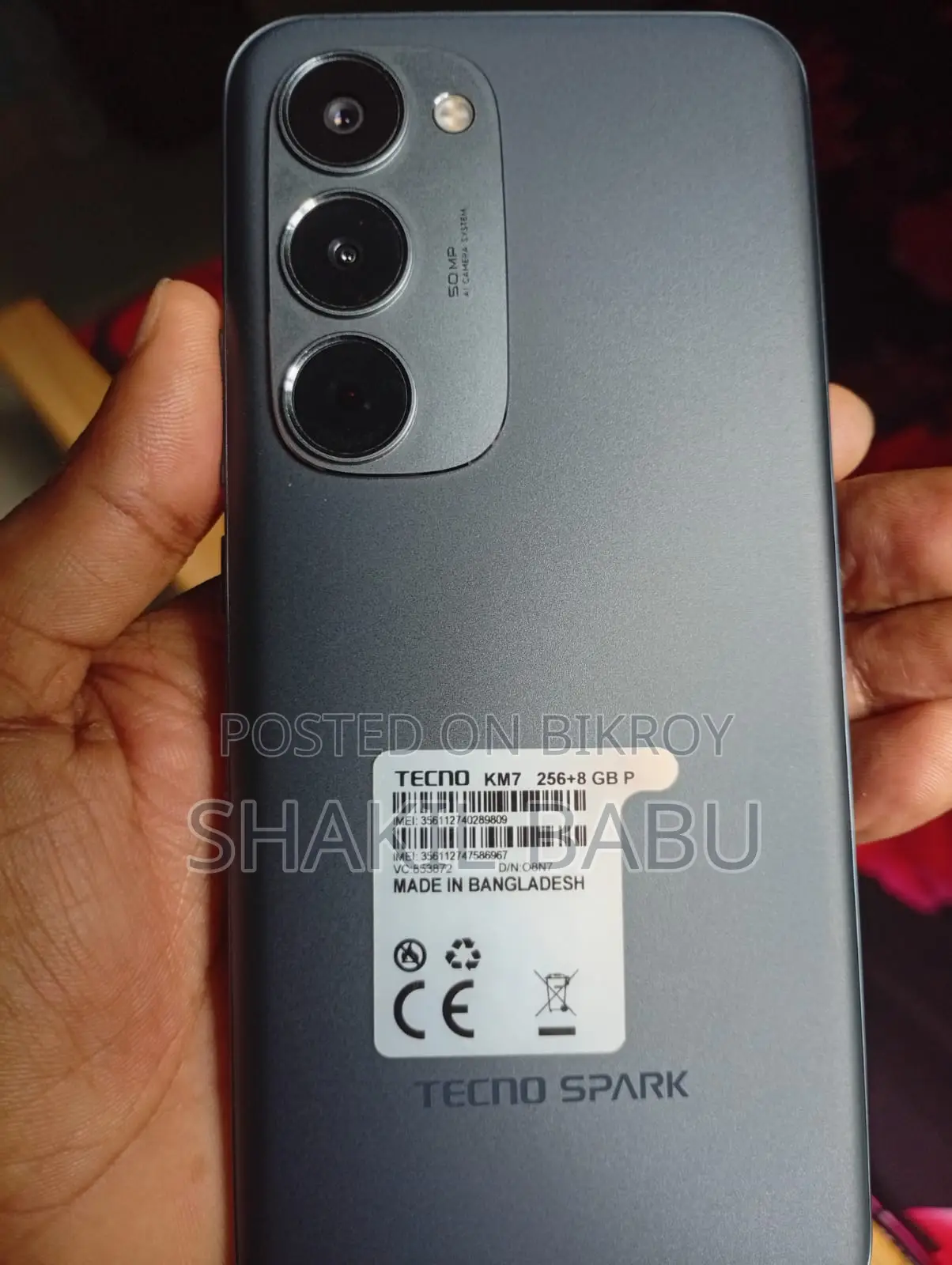 Tecno Spark 40 Pro+ 256 GB Gray