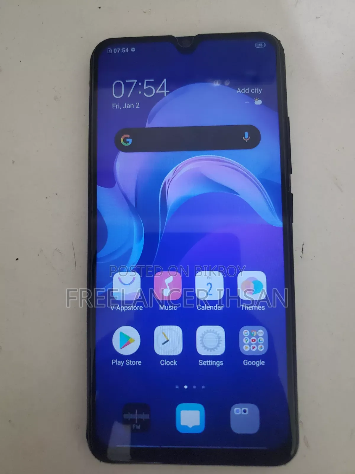 Vivo 64 GB Blue
