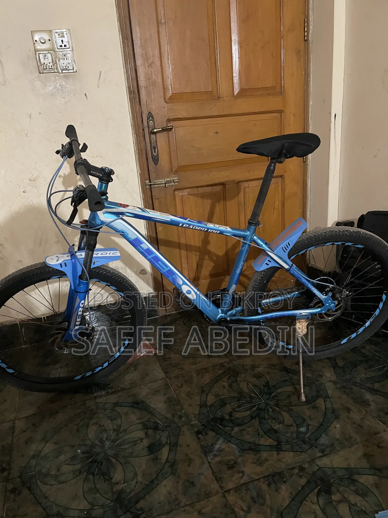 Hero Leader 100 Aluminium Cycle