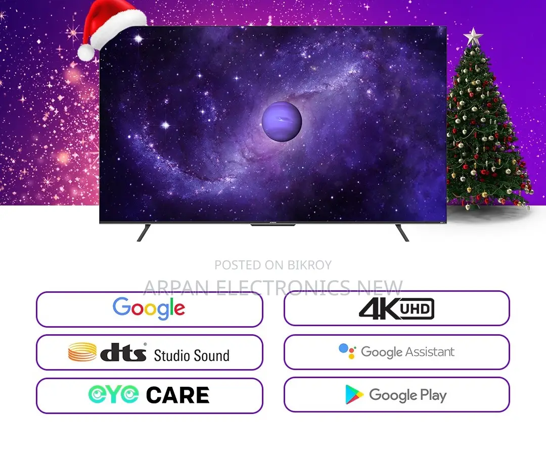 Bring home a Sony 50" Smart Android Google Voice Control Tv this Eid offer