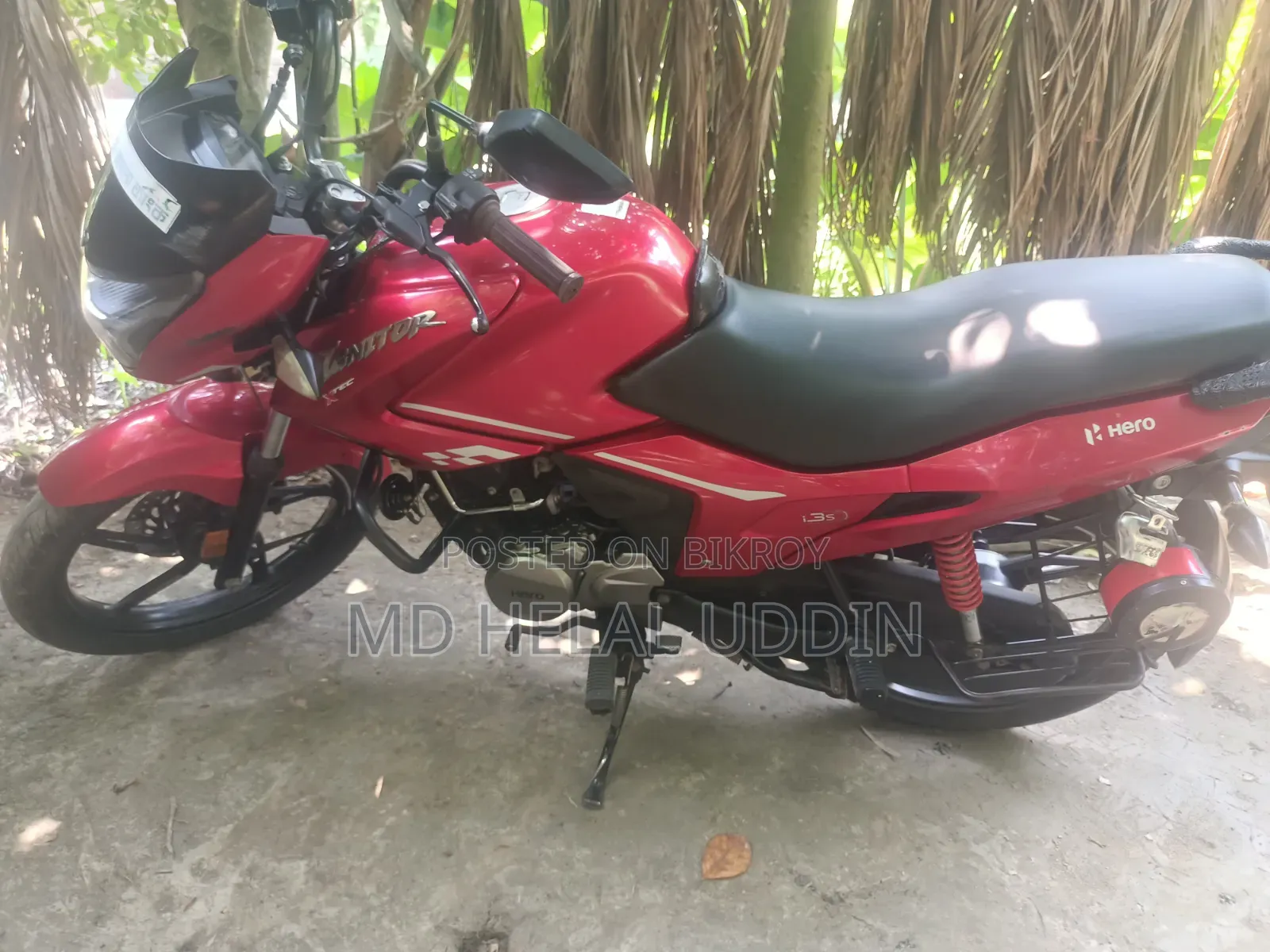 Hero Ignitor XTEC 125 Refresh 2024 Red