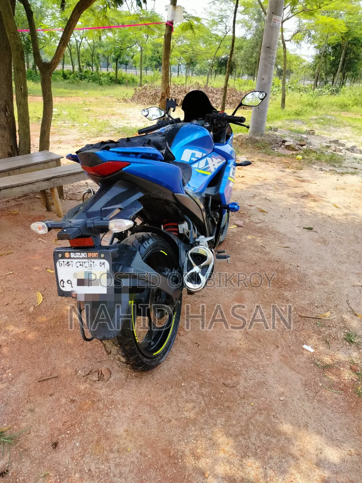 Suzuki Gixxer SF 2021 Blue