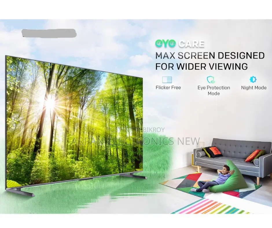 ঈদ অফারে Sony 55" Android Google Voice Control Tv 5 Years Guaranty