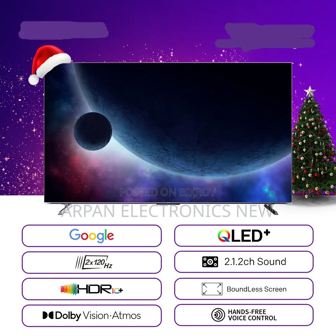 ঈদ অফারে Sony 55" Android Google Voice Control Tv 5 Years Guaranty