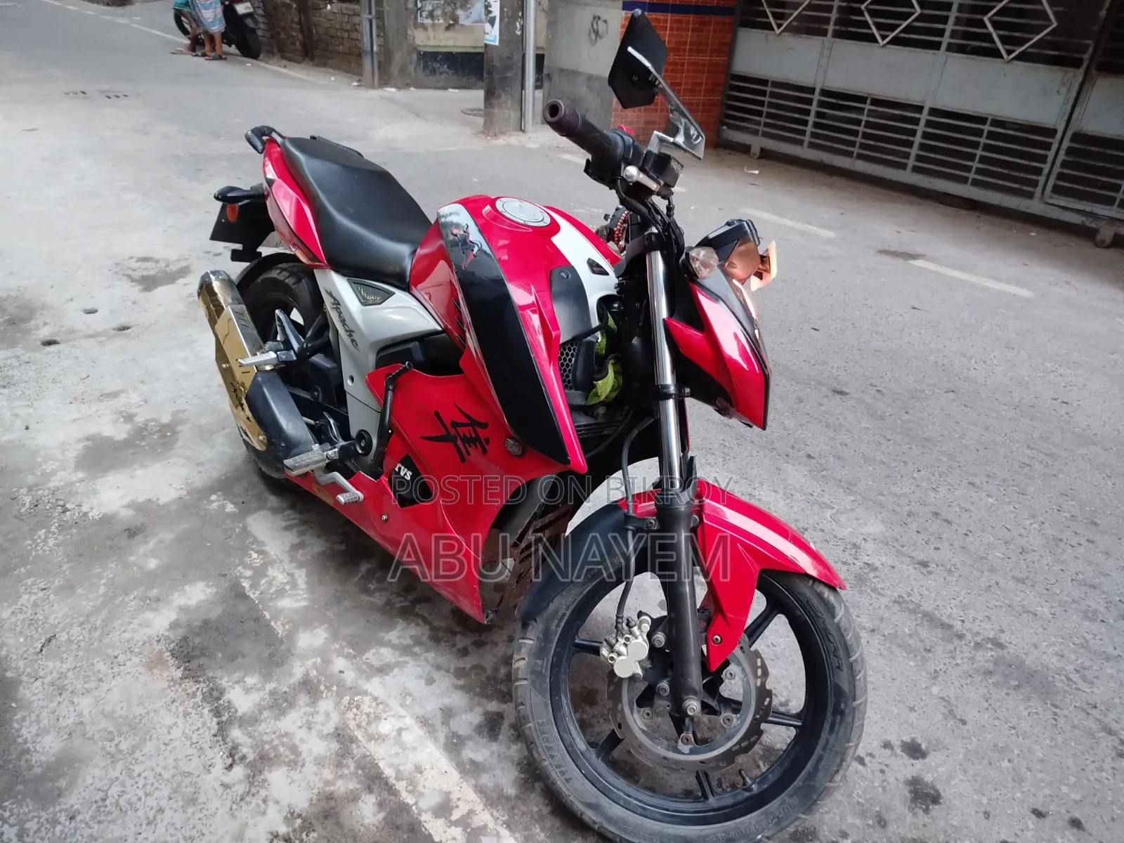 TVS Apache 160 4V 2020 Red