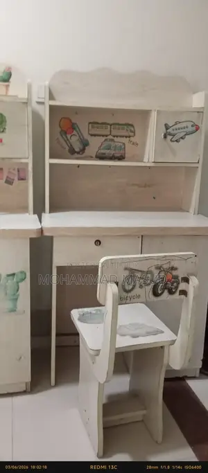 Kids Study Table + Chair (Set)