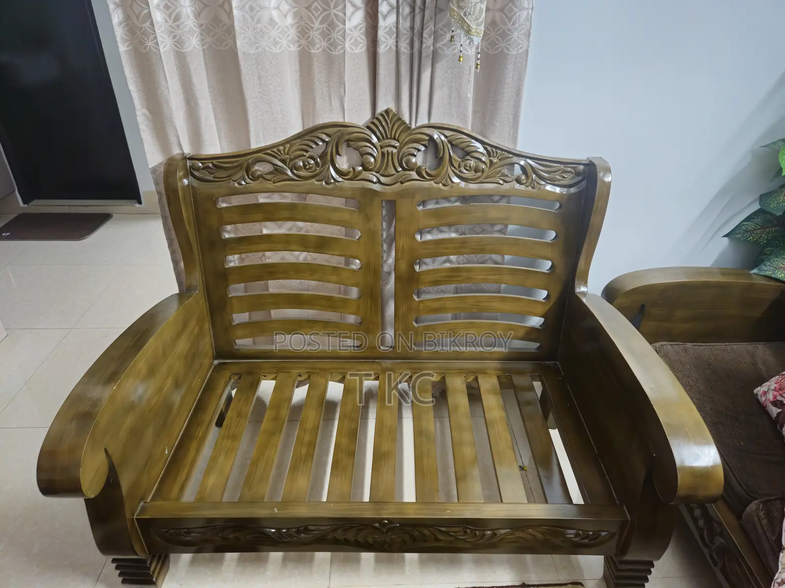 Teak Wood Sofa