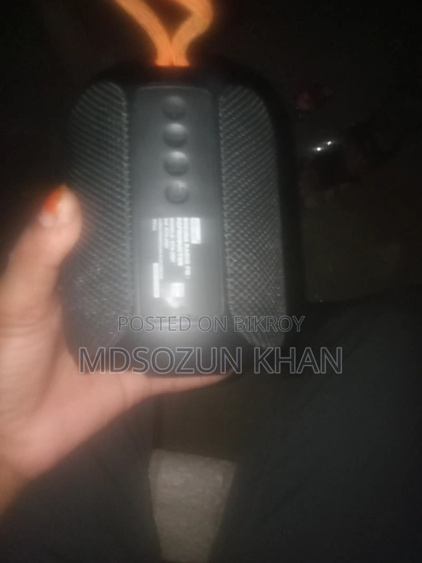 Bluetooth Speaker in perfect condition, used for 10-12 days