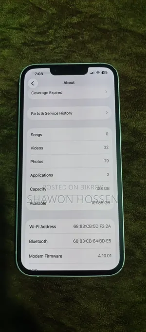 Apple iPhone 14 128 GB Silver