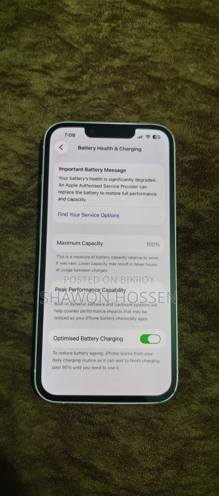 Apple iPhone 14 128 GB Silver