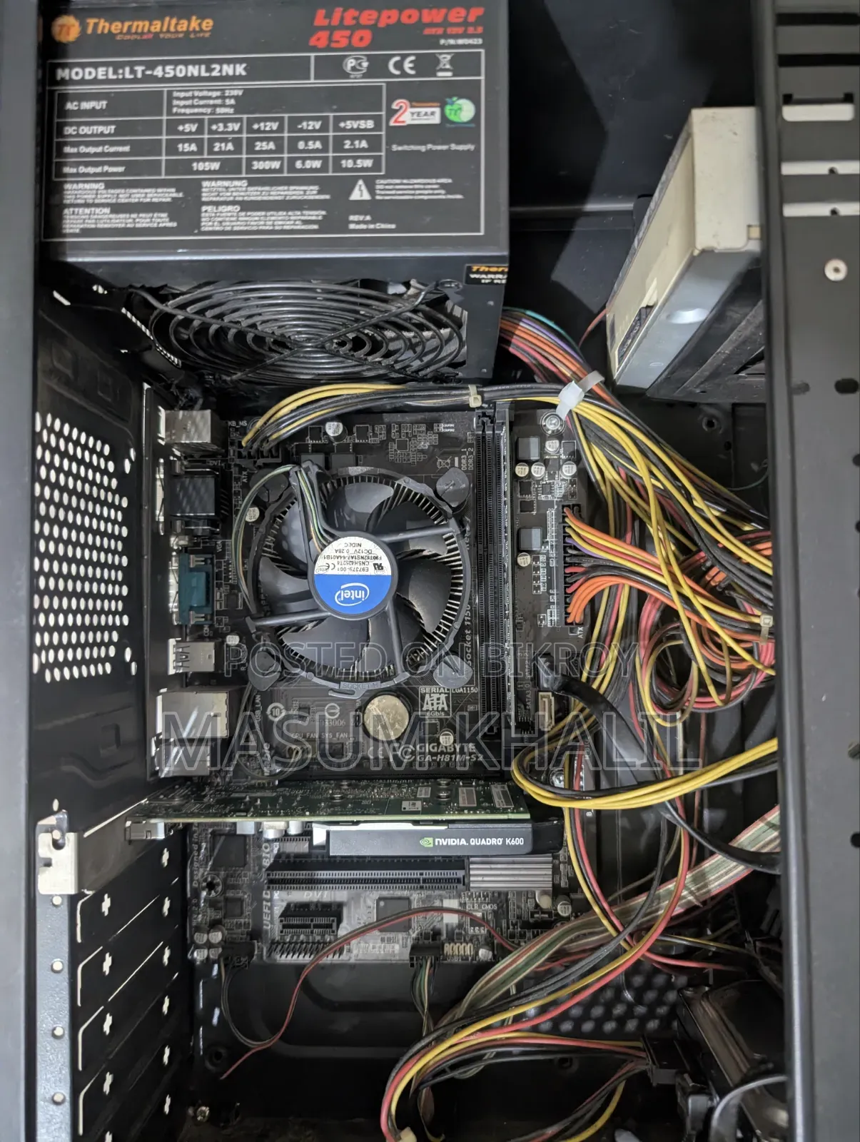 Desktop Computer 8GB Intel Pentium HDD 500GB