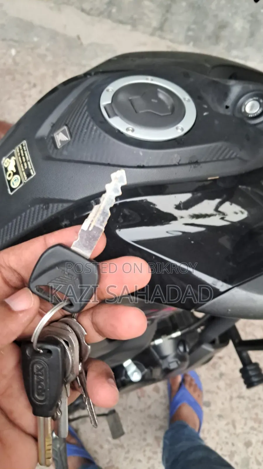 Honda Hornet 2024 Black