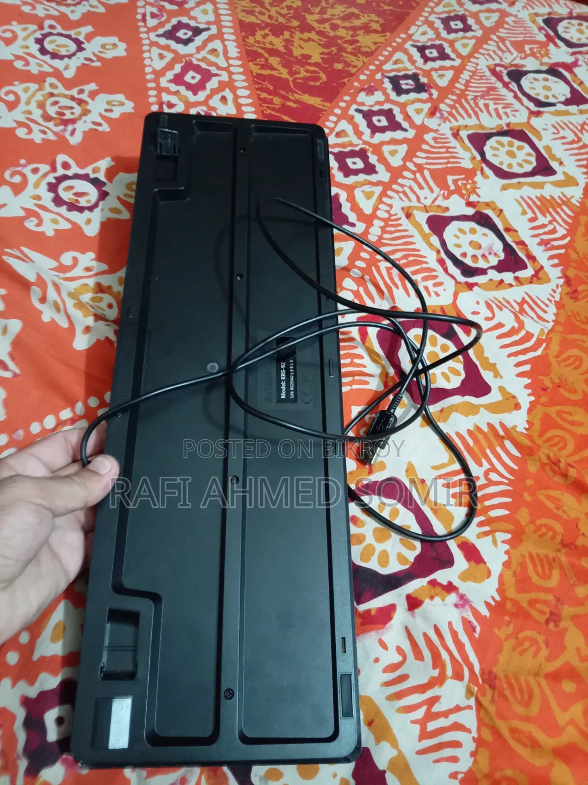 A4tech Keyboard (Model- KRS-92) Prize-600tk
