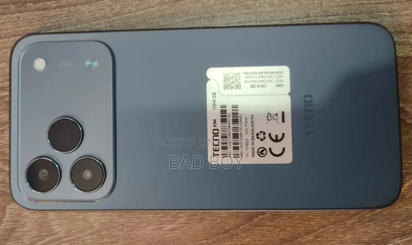 New Tecno Spark 50 128 GB Black