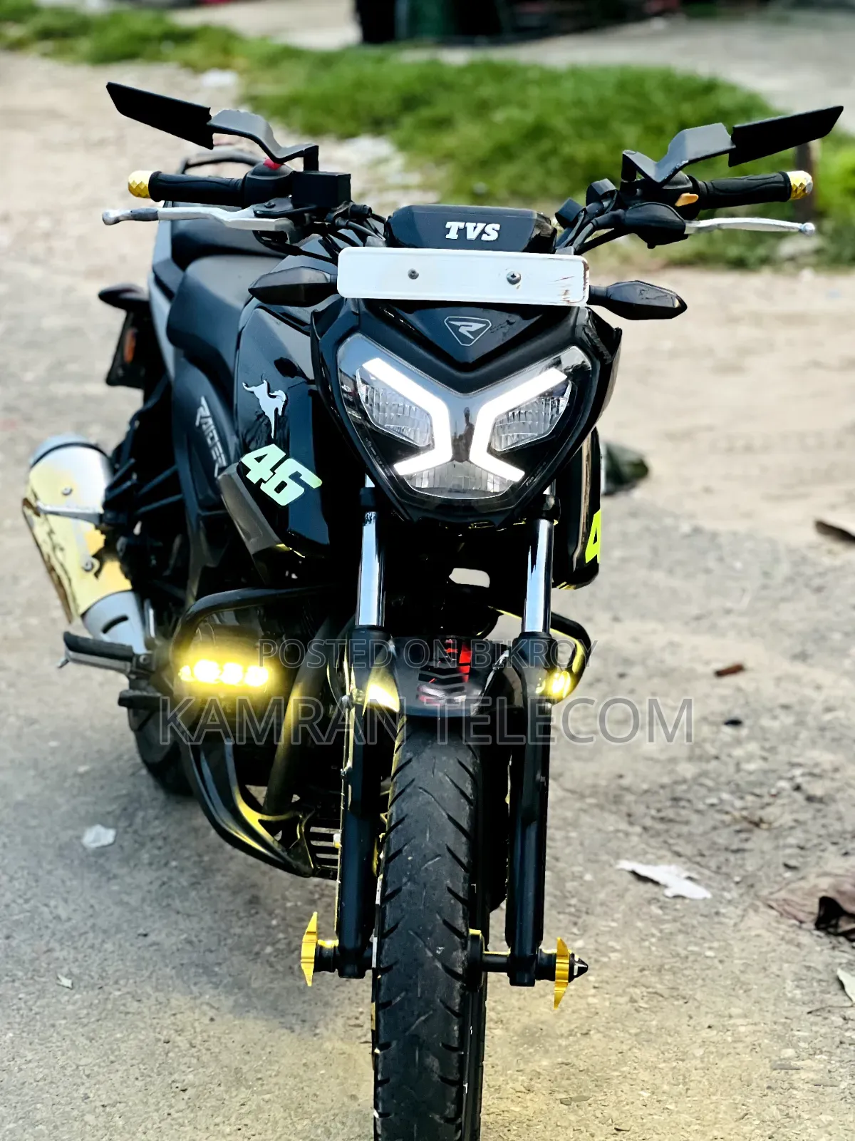 TVS Raider 125 2024 Black