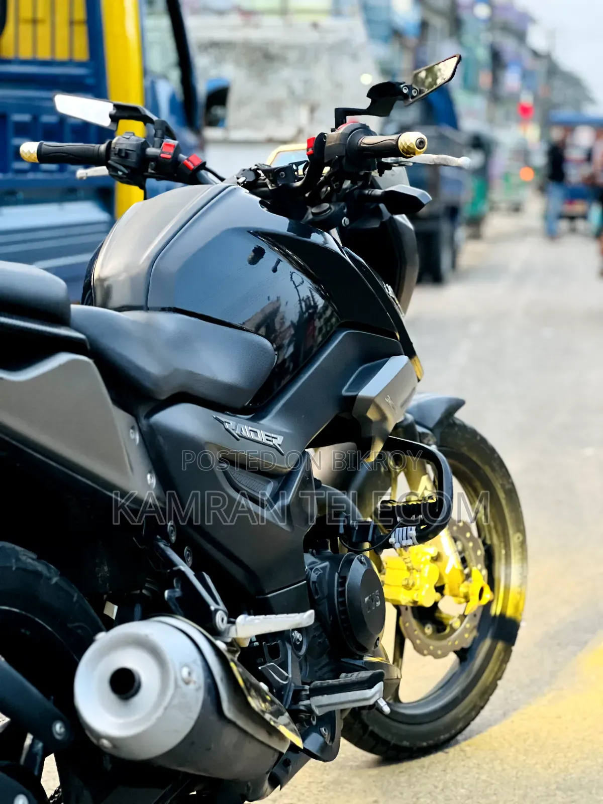 TVS Raider 125 2024 Black
