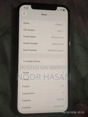 Apple iPhone 12 Pro 256 GB Gray