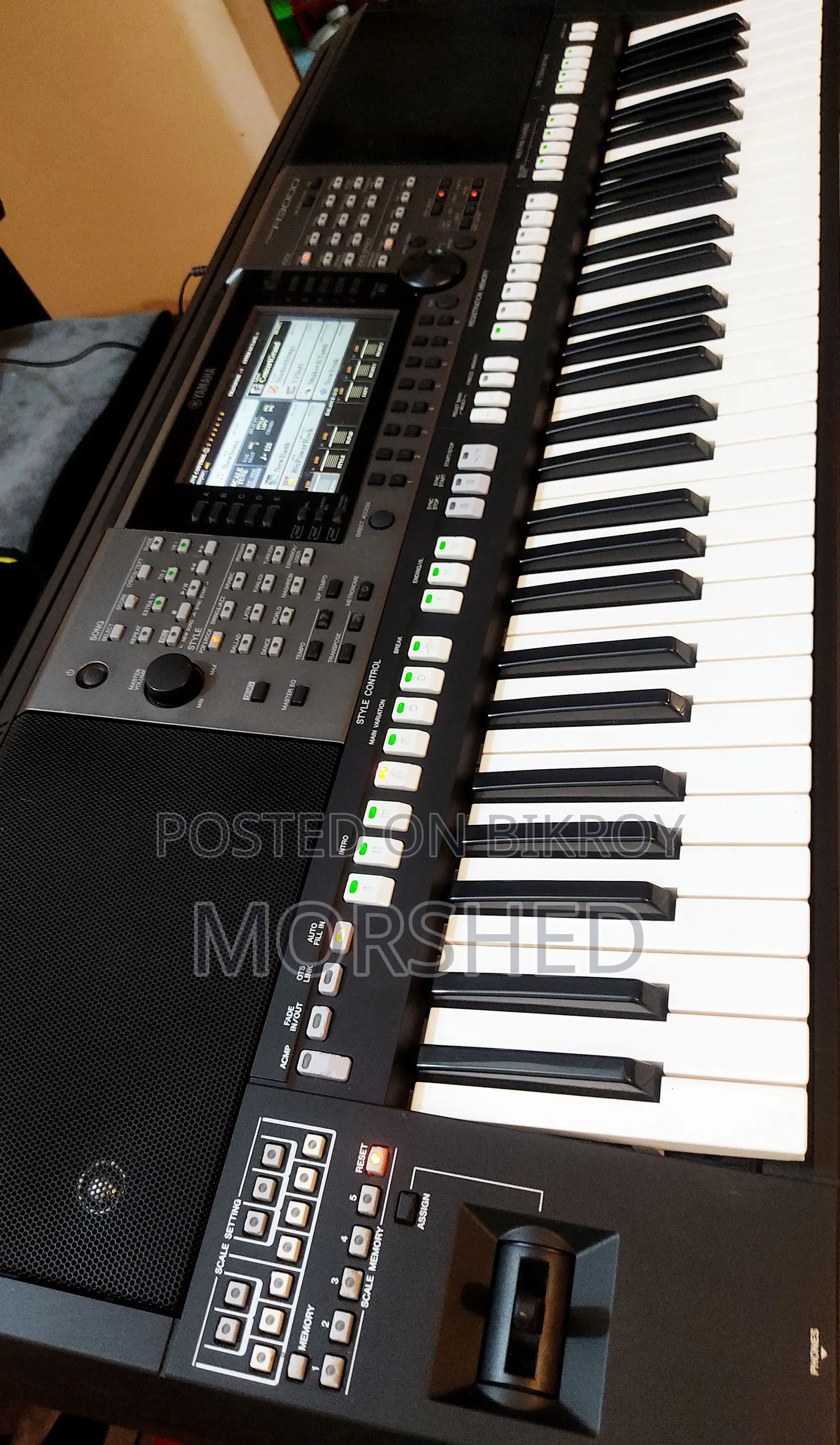 Yamaha PSR a-3000 Professional Arranger Workstation With Indian Exp.