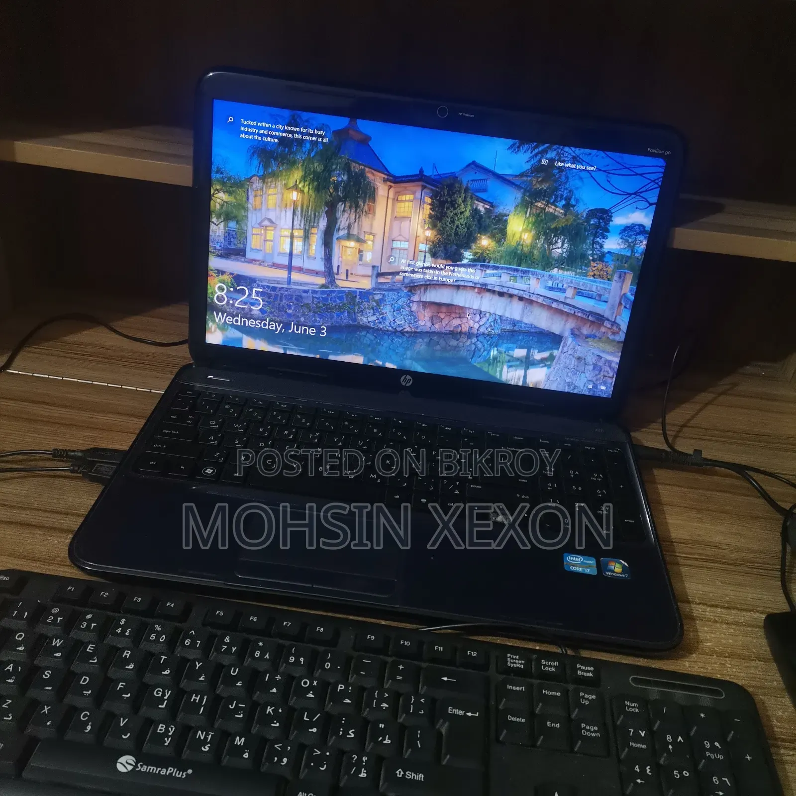 Laptop HP Pavilion G6 6GB Intel Core i7 SSD 256GB