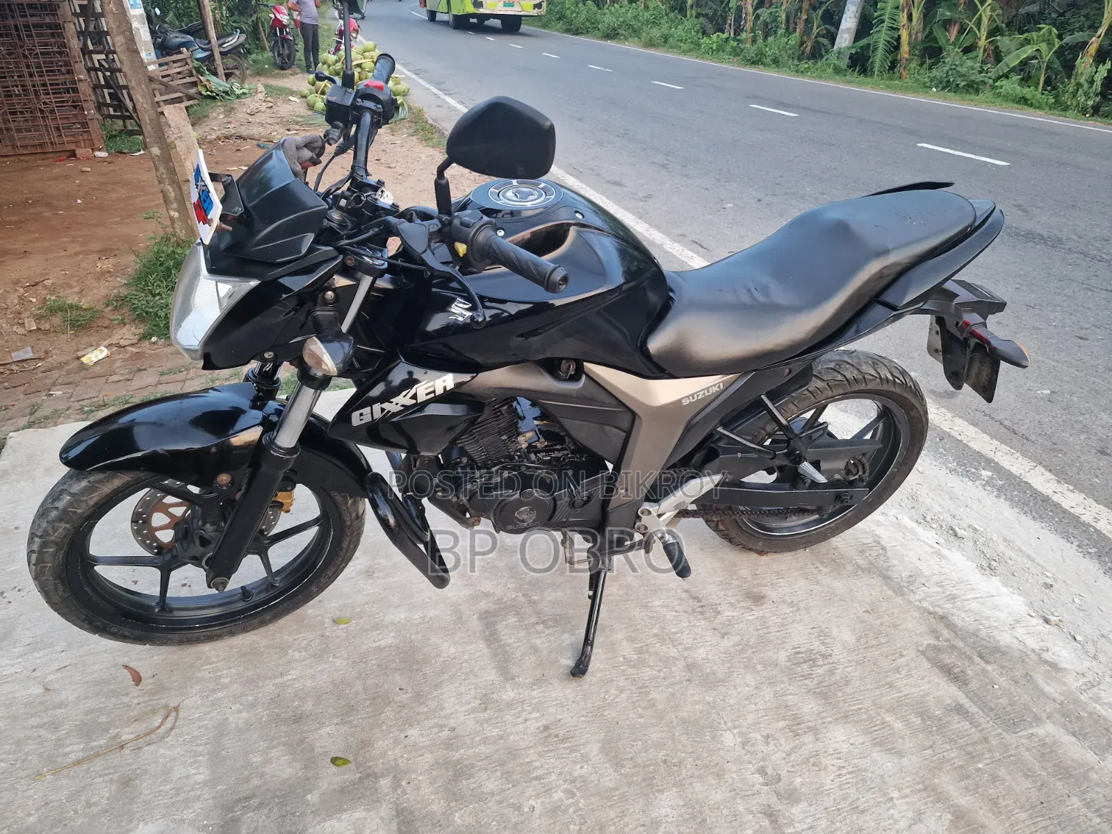 Suzuki Gixxer Monotone 2019 Black