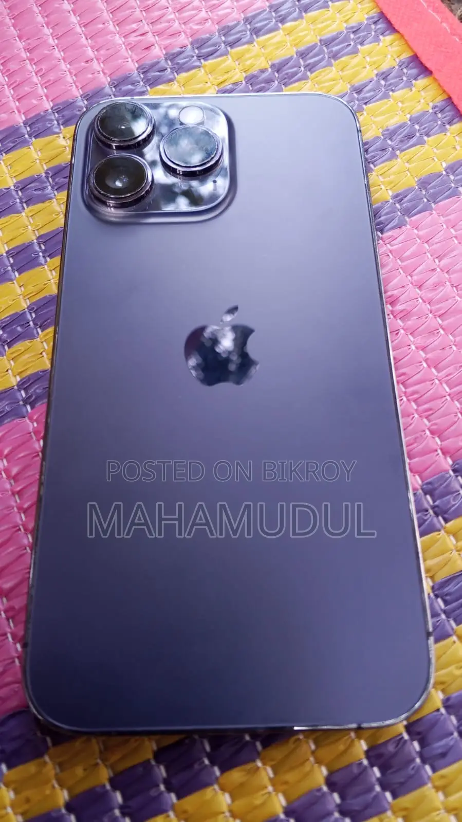 অ্যাপল আইফোন ১৪ প্রো ম্যাক্স ২৫৬ জিবি পার্পল