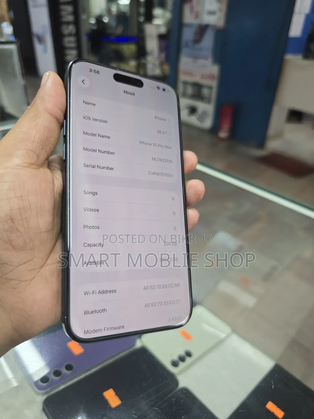 Apple iPhone 15 Pro Max 256 GB Blue