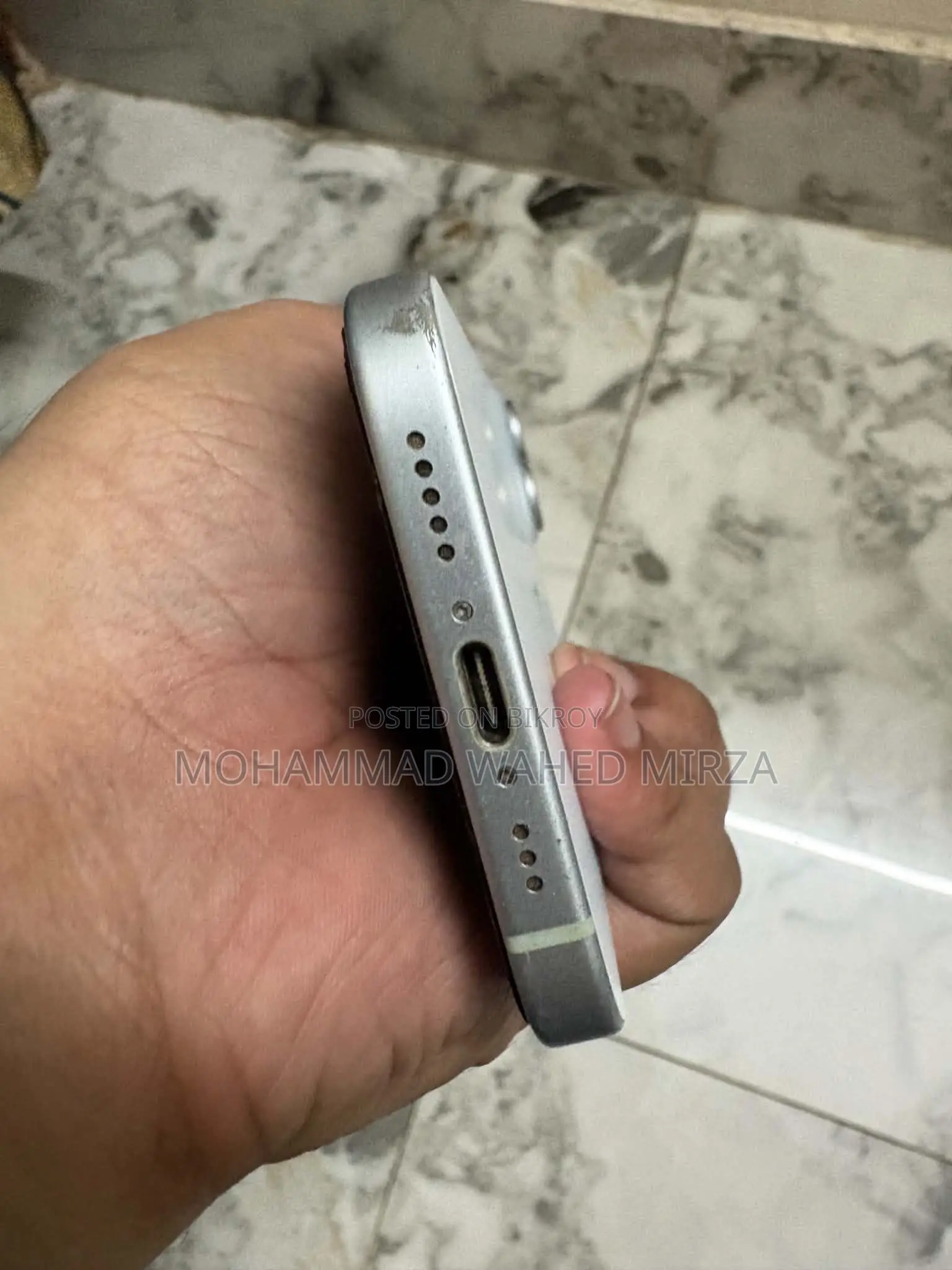অ্যাপল আইফোন ১৫ ১২৮ জিবি সিলভার