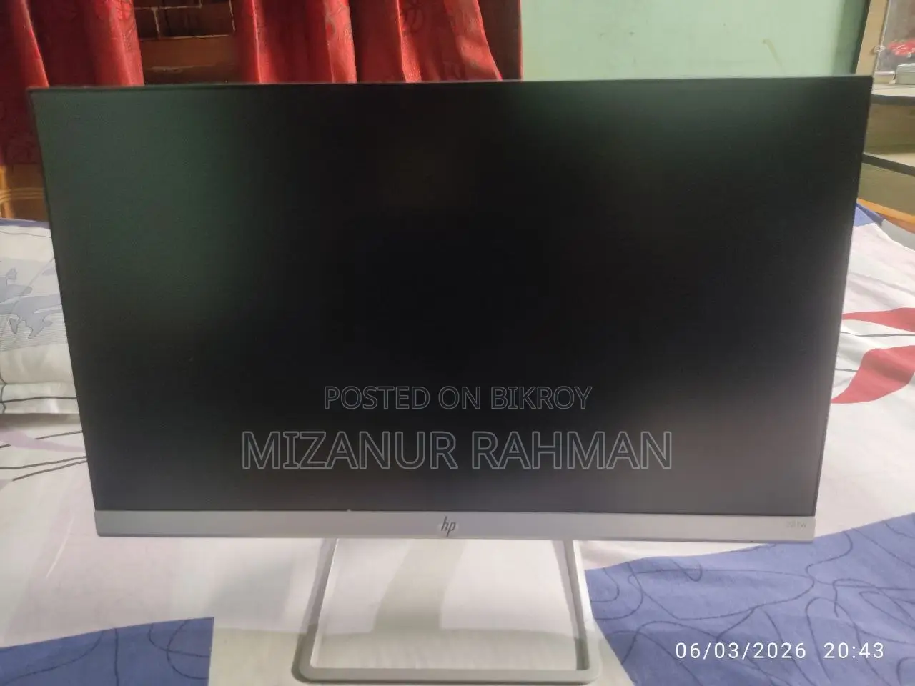 Hp 22fw 21.5 Ips Full Hd Led Monitor (White)