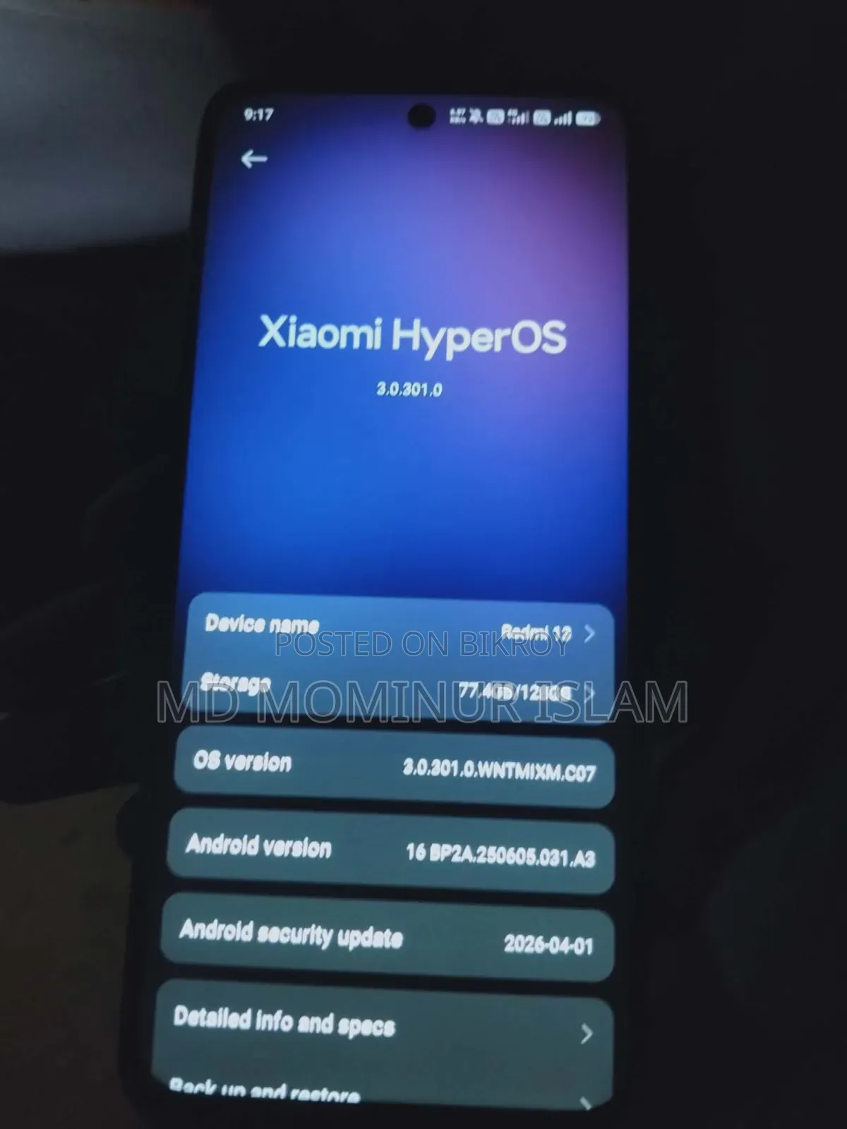 Xiaomi Redmi Note 13 128 GB Black