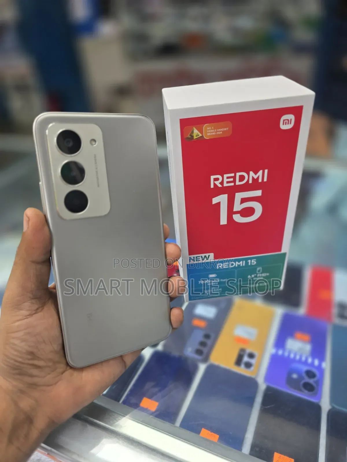Xiaomi Redmi 15 256 GB Silver