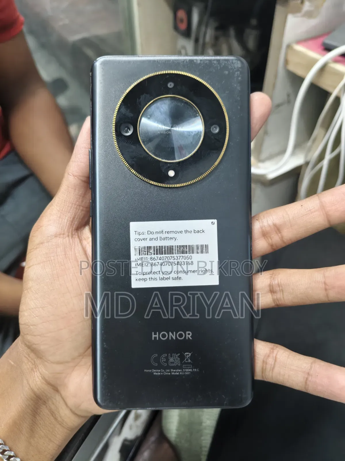 Honor X9b 256 GB Black