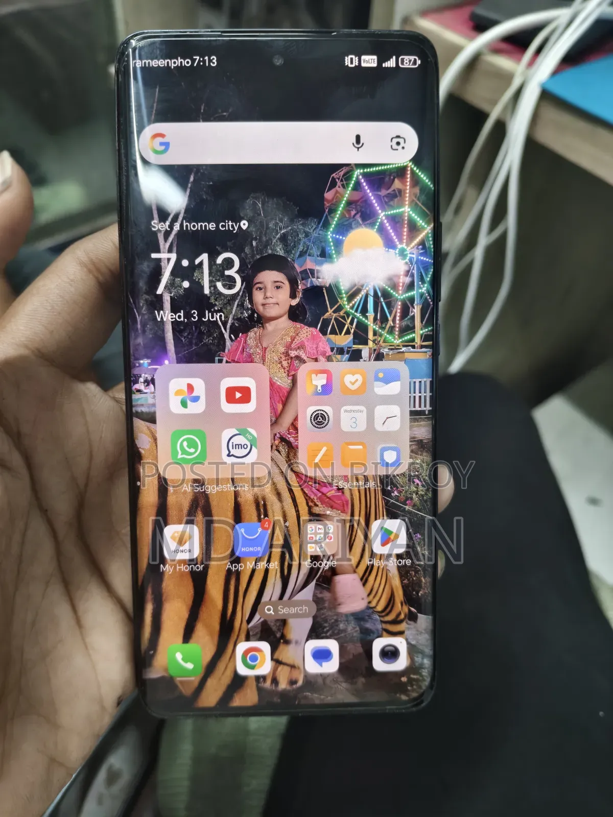 Honor X9b 256 GB Black