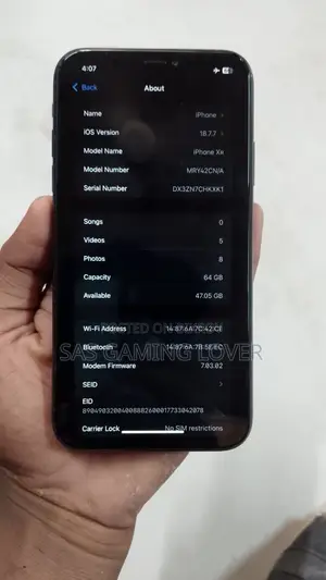 Apple iPhone XR 64 GB Black