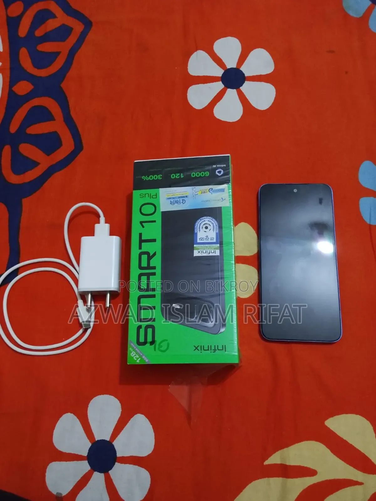 Infinix Smart 10 Plus 128 GB Blue