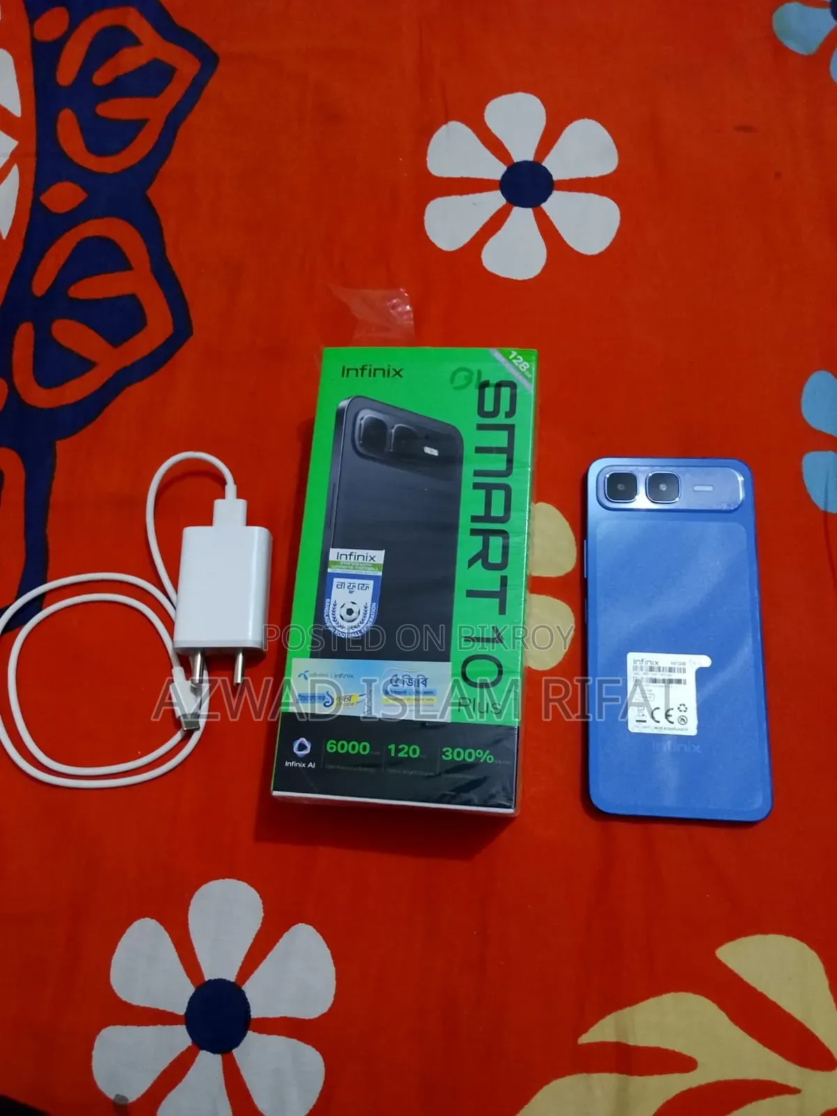 Infinix Smart 10 Plus 128 GB Blue