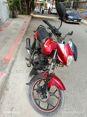 Bajaj Discover 125 2018 Red