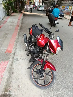 Bajaj Discover 125 2018 Red
