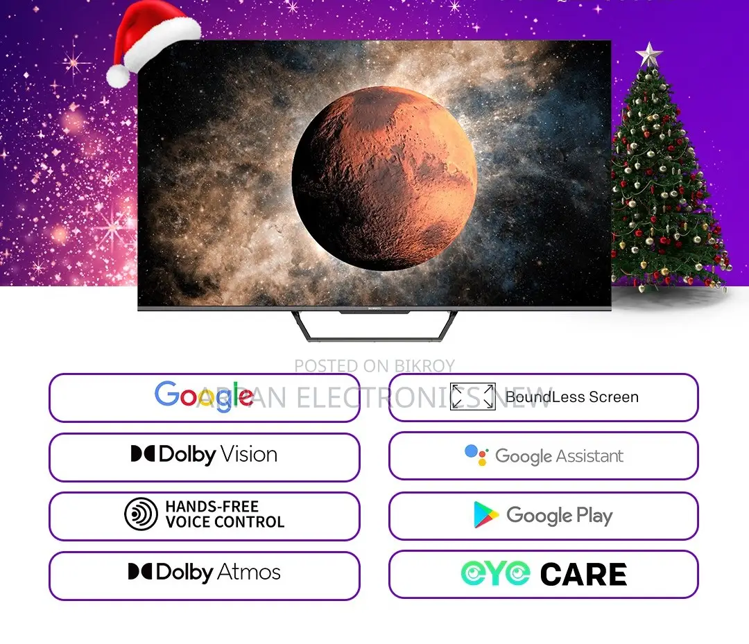 Enhance the beauty of your home significantly. Sony Plus 43" Smart TV