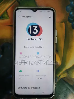 Vivo Y33s 128 GB Gray