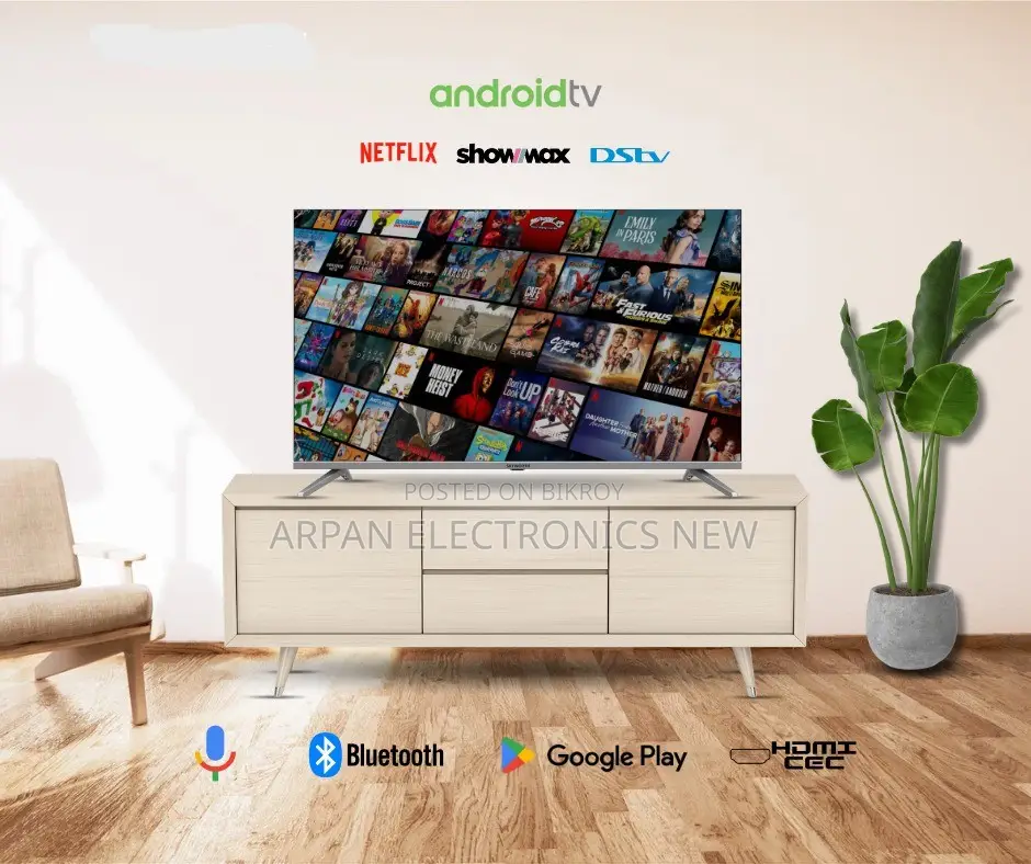 43" FHD Frameless Voice Control Android Smart Tv Sony Plus