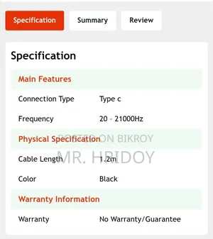 Plextone Rx3 Plus. RGB Type-C Earphone